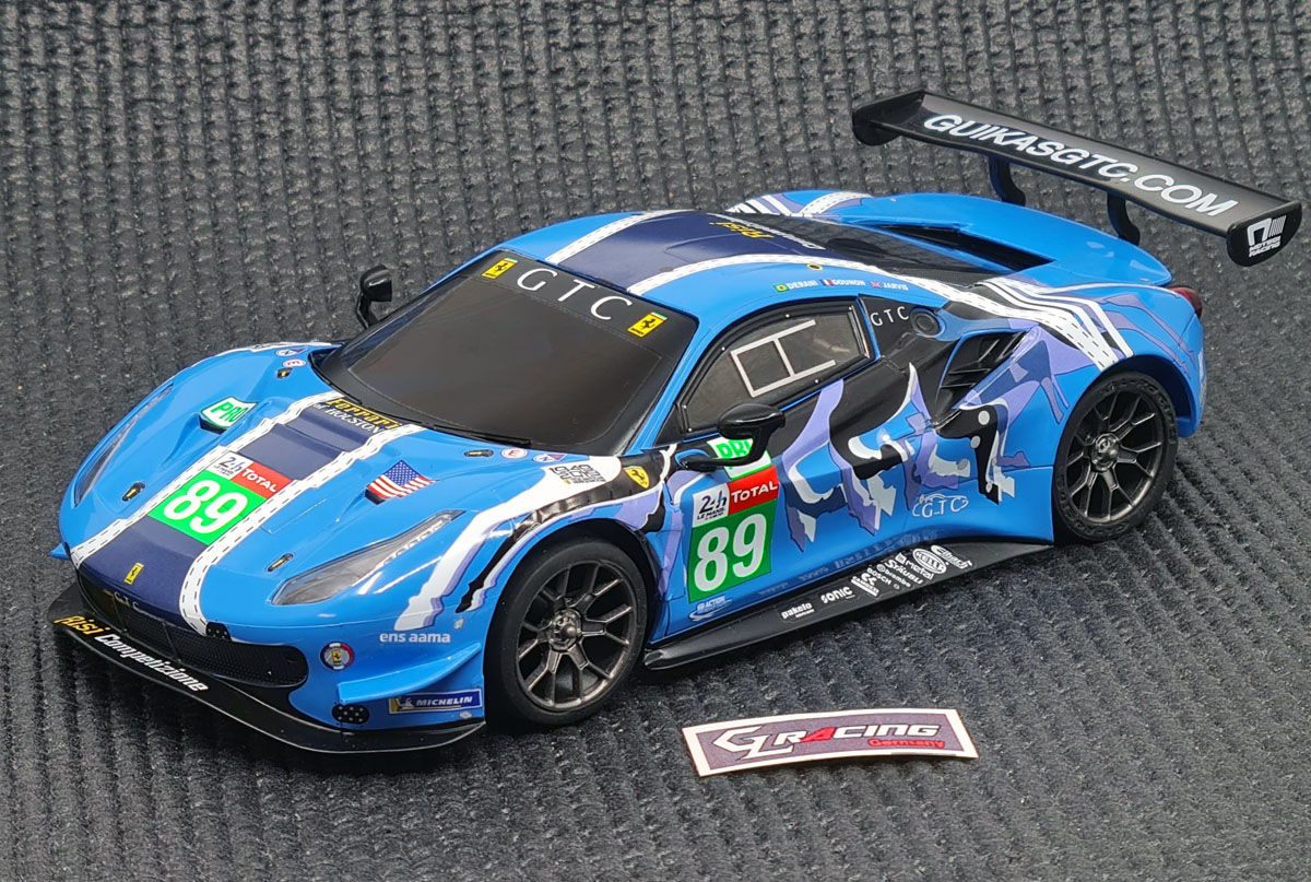 1/28 GL 488 GT3 body-005 Sky blue