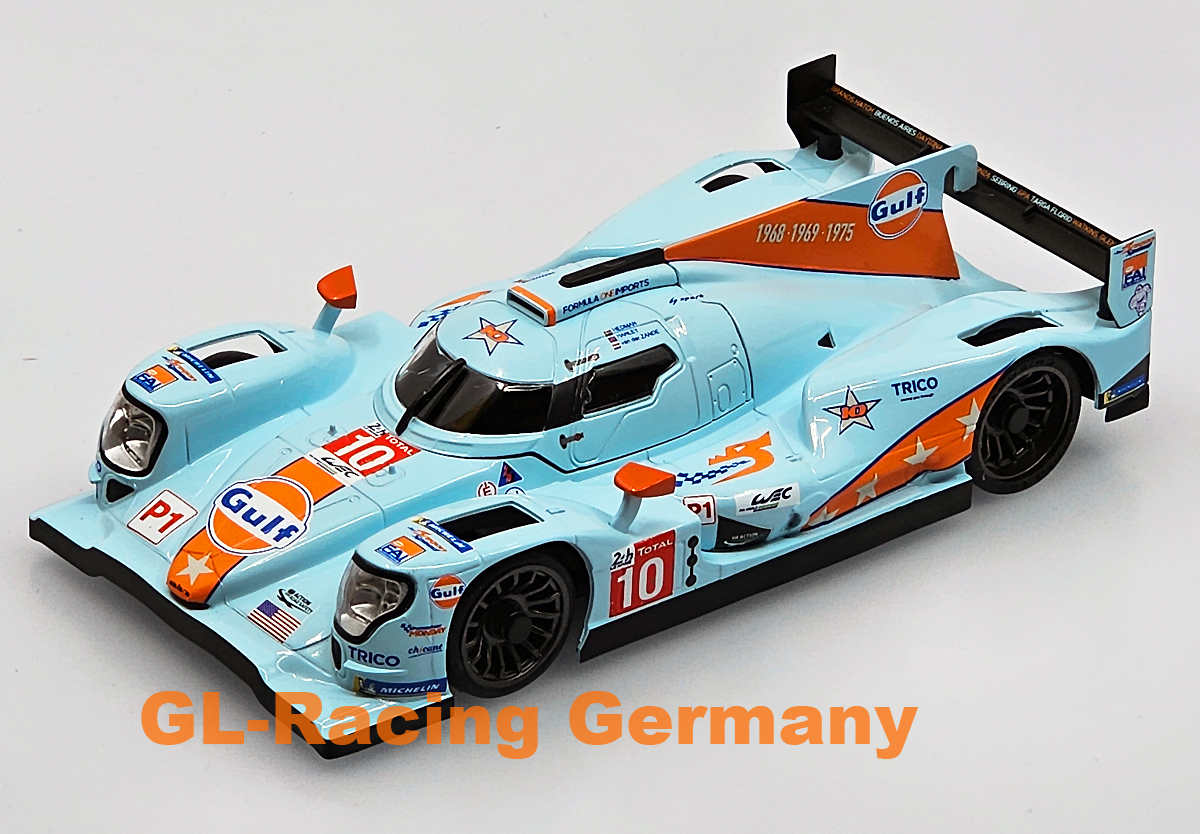 1/28 GL-LMP2 body-001 *Wheel Base102mm* GULF 1/28 GL-LMP2 body-001 *Wheel Base102mm* GULF