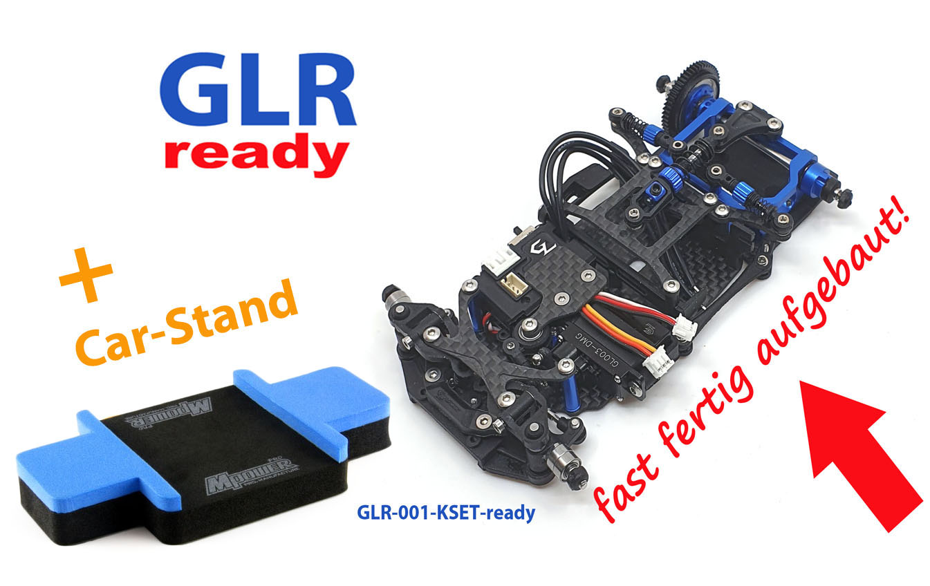 GL-Racing | GLR-001-KSET ready | Chassis | GLR 1/27 RWD Chassis - W/O RX