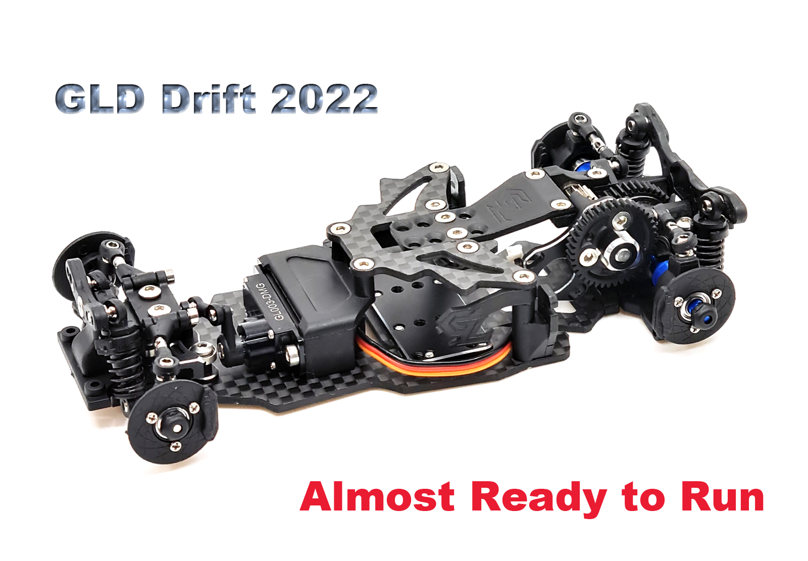 GLD-Drift-2022-ARTR GL-Racing | GL-Drift-2022-ARTR | GLD Drift 1/28 2WD Chassis 2022 ARTR | Drift