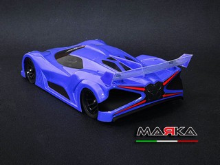 Marka Racing Mini-Z RK-BLD Racing Lexan Body Kit (98mm W/B) - Regular #MRK-8040-07