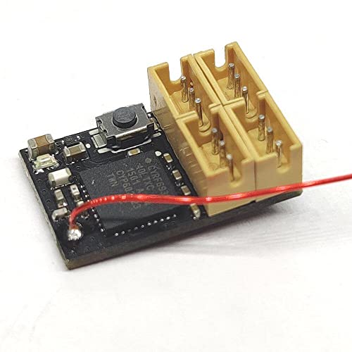 DASMIKRO 4 Chanel Micro Receiver for Sanwa FHSS3 and FHSS4 Compatibel