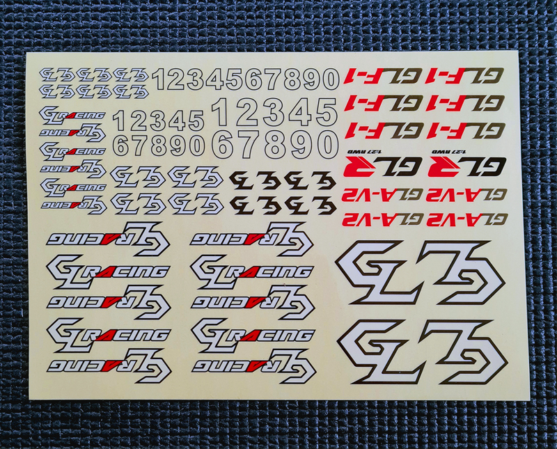 GL-Racing | GL Sticker (145 x 105mm)