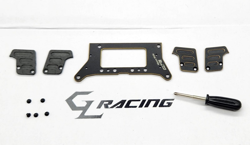 GL-Racing | GL-GTR-OP-028 | GL-GTR Hybrid motor mount plate set (98 mm)