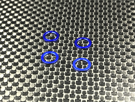 GLA-S022 GL-Racing | GLA-S022 | GLA Shock Collar set (BLUE) - 4pcs | Ersatzteile