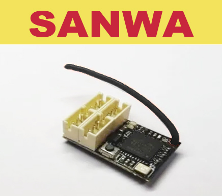 DASMIKRO SANWA NANO 4CH RECEIVER FH-4 FH-3 DSK-301