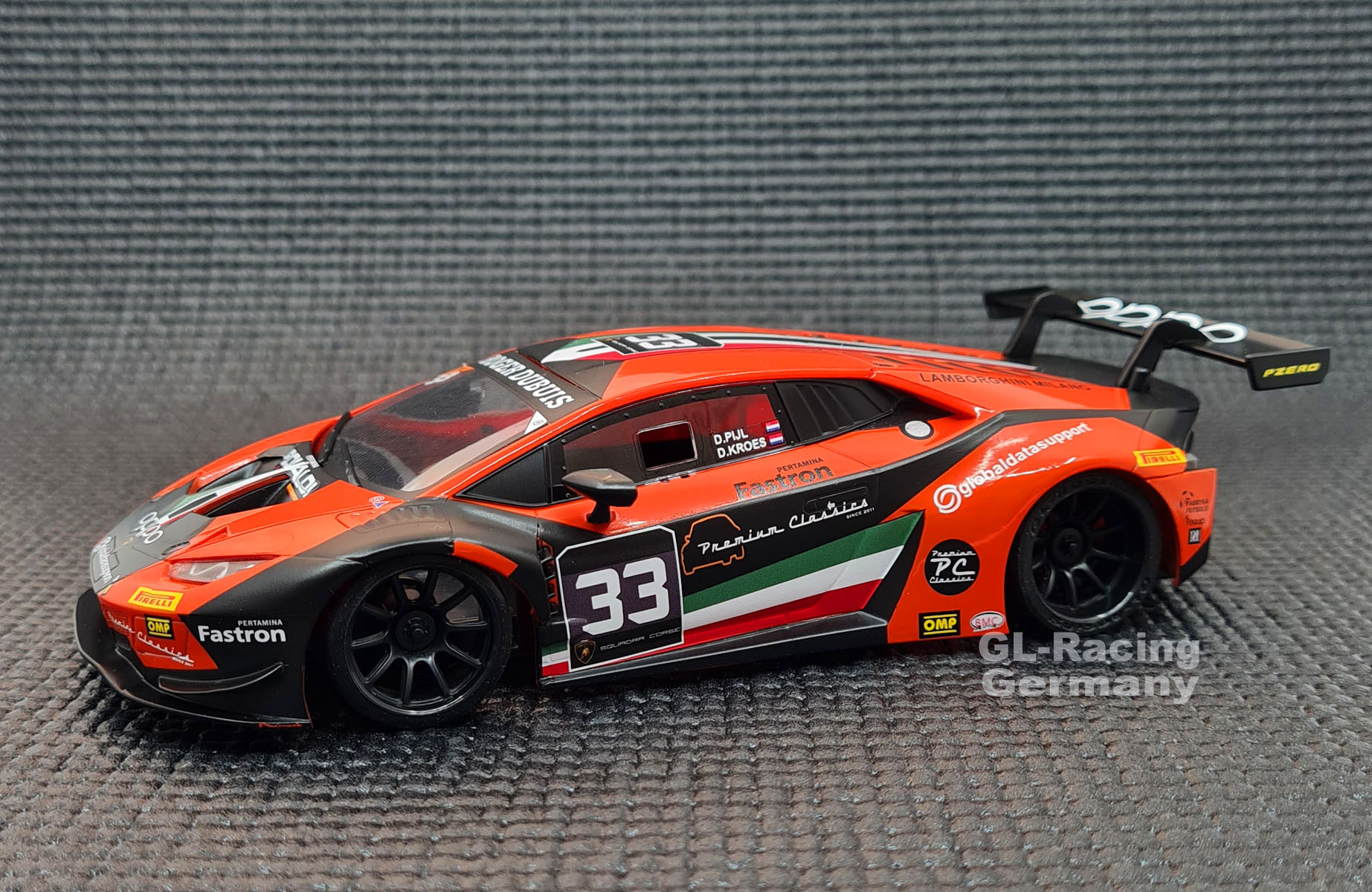 GL-Racing | GL-LBO-GT3-010|  Lamborghini GT3 Body Orange