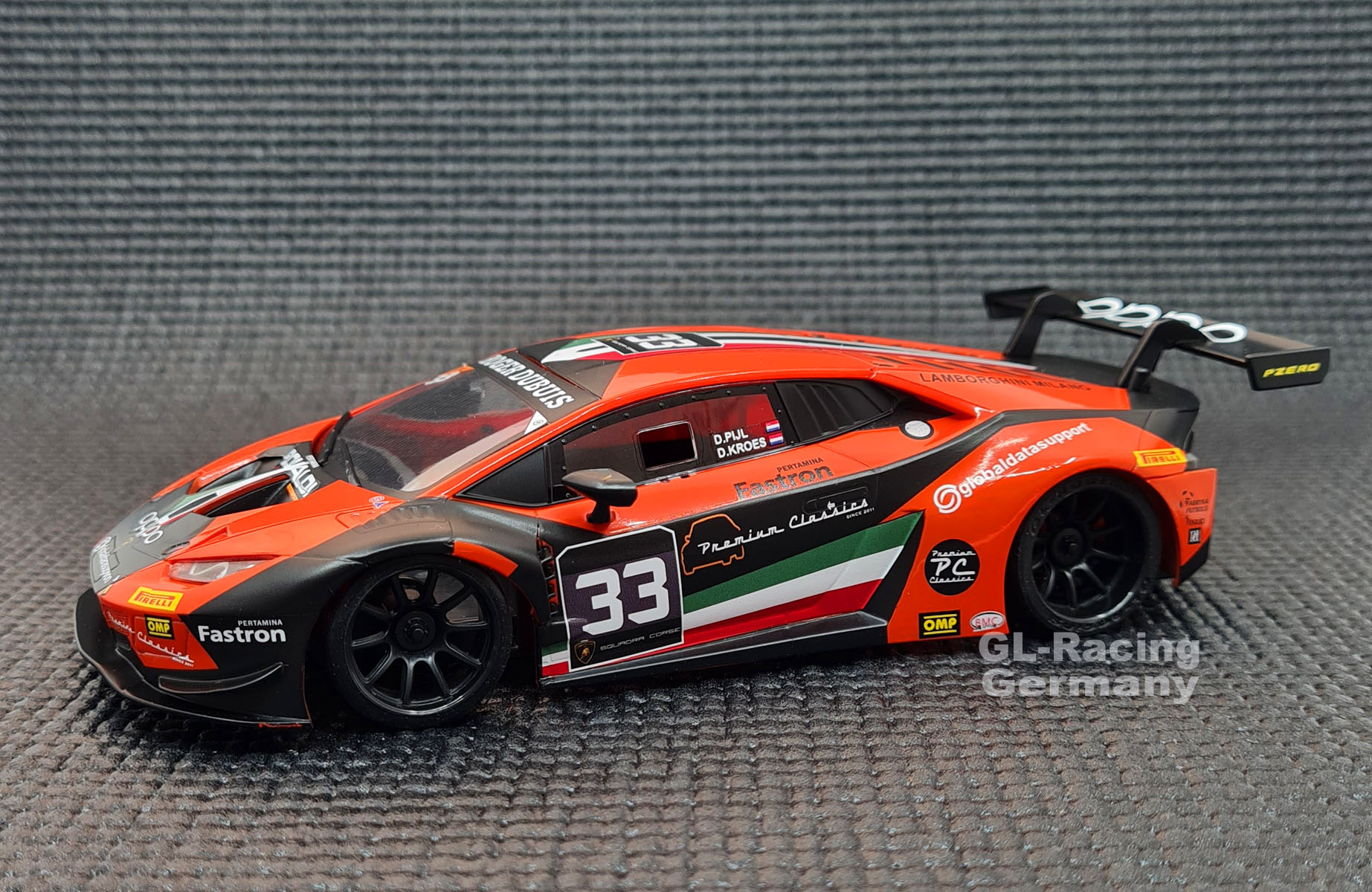 GL-Racing | GL-LBO-GT3-010|  Lamborghini GT3 Body Orange