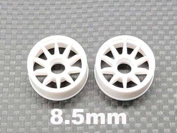GL-Racing| Felge | WHC007-0 | Felge RWD White Rims (N) Front | Ersatzteile