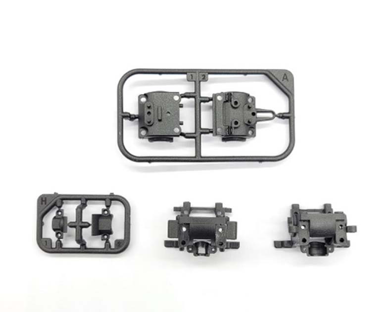 GL-Racing| GLA-Giulia | Giulia front knuckle set and rear lower arm | GG-S-001 | Mini-z