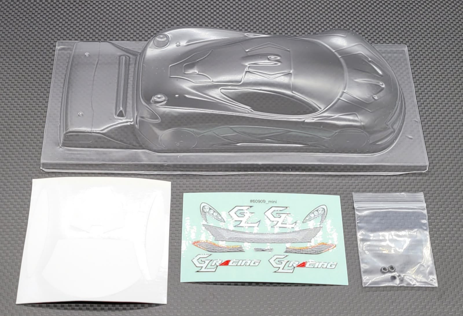 GBL001-P1M-102 1/28 P1M LEXAN BODY(102mm WB)