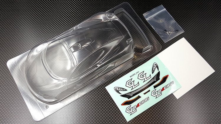 GL-Racing | GBL001-P1M | 1/28 P1M LEXAN BODY (98mm WB)