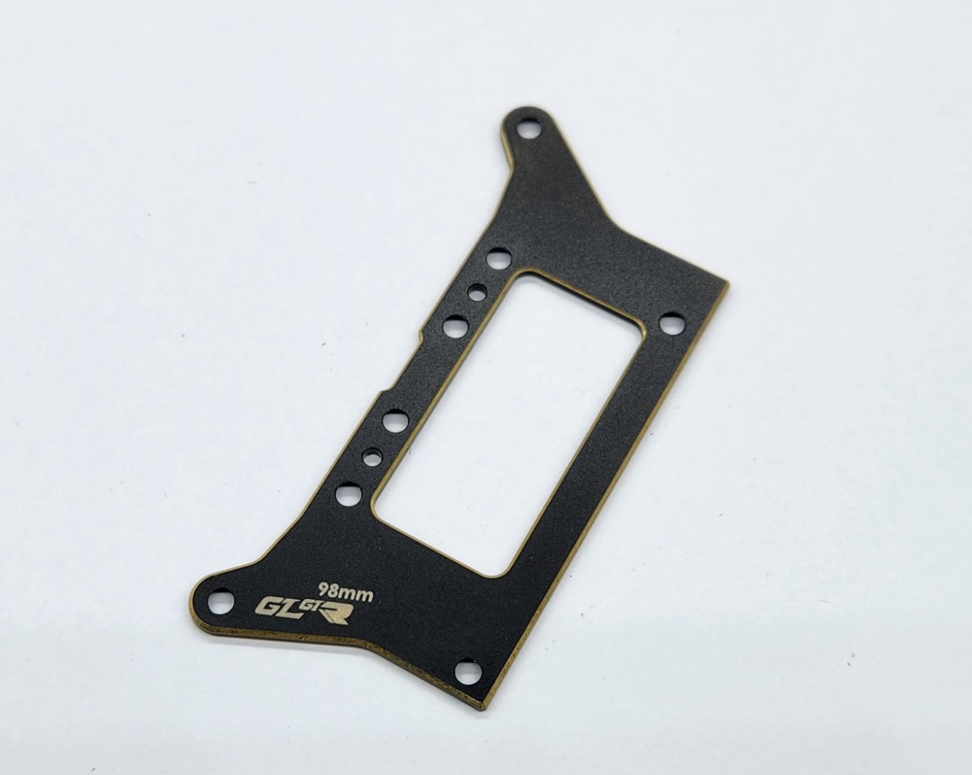GL-GTR-OP-011 GL-Racing | GL-GTR-OP-011 | GL GTR Motor Mount Brass Plate (Rear 98mm) | GL-GTR
