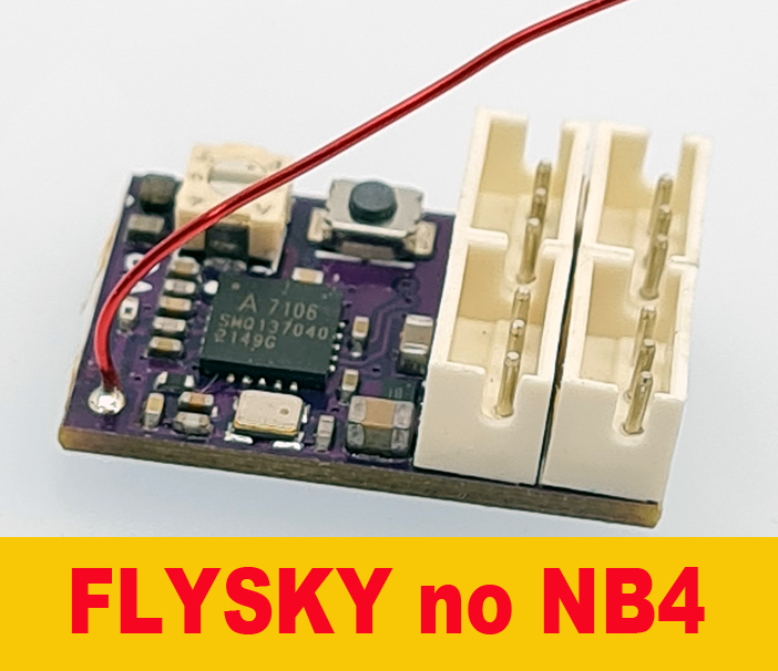 GL-Racing |DSK-161| 4 Kanal Micro Empfänger für Flysky AFHDS2A