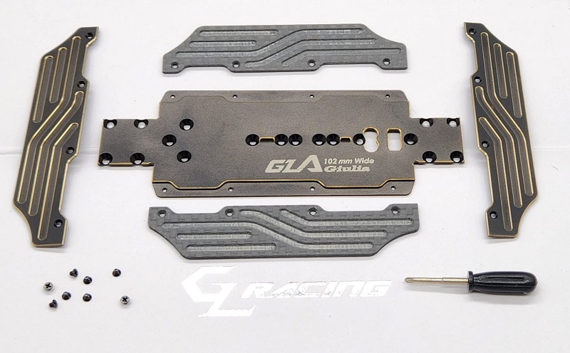 GL-Racing | GG-OP-050 | Giulia Hybrid chassis set (102 mm)