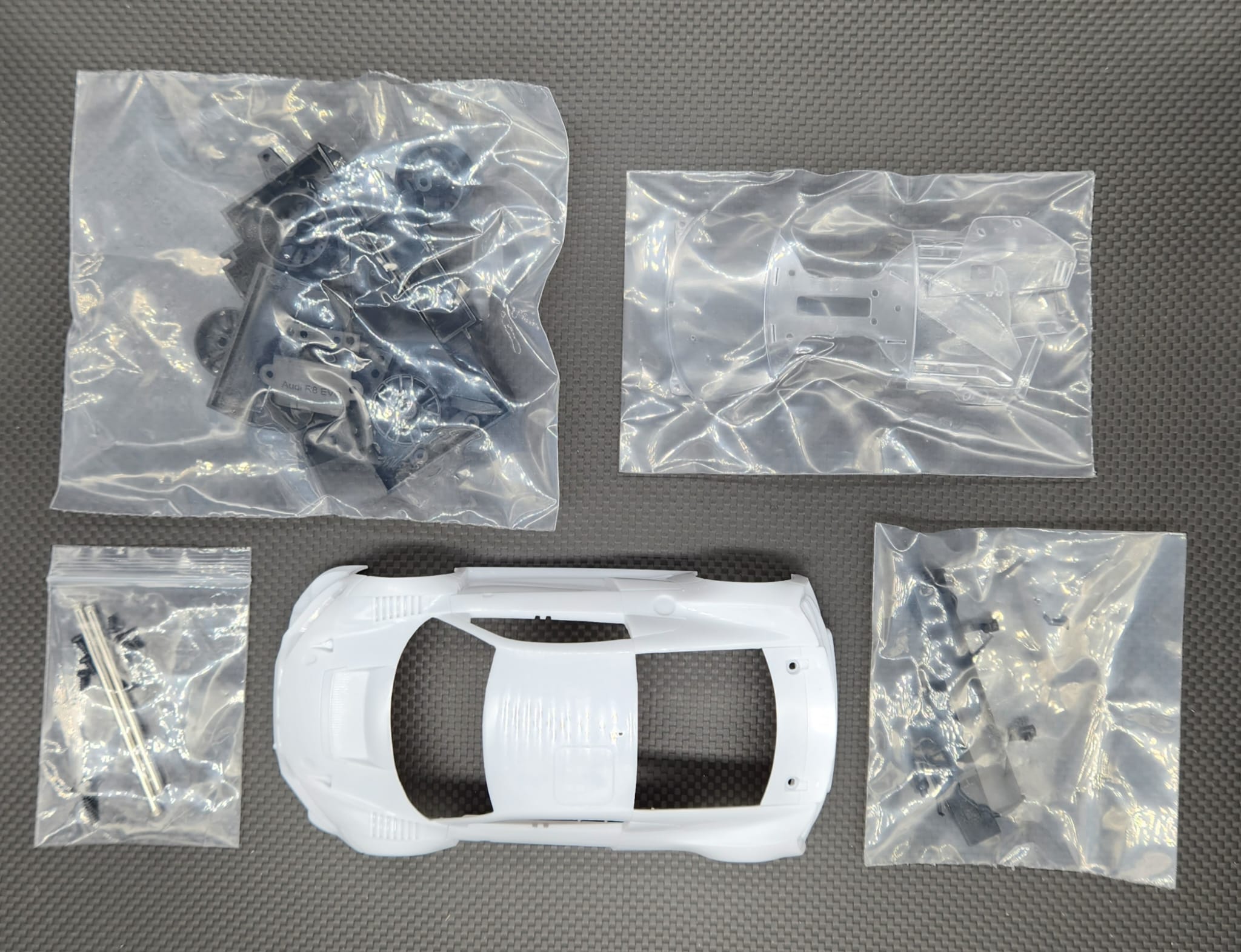 GL-Racing | GL-R8-EVO White Kit Set | GL-R8-EVO-K01