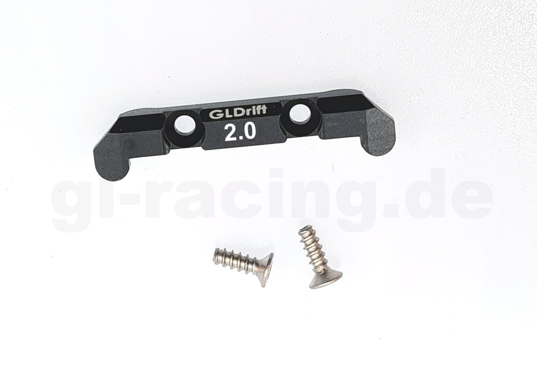 GL-Racing germany | GLD-OP-003-2 | GLD 7070 Alu. rear toe in block 2°  | Drift