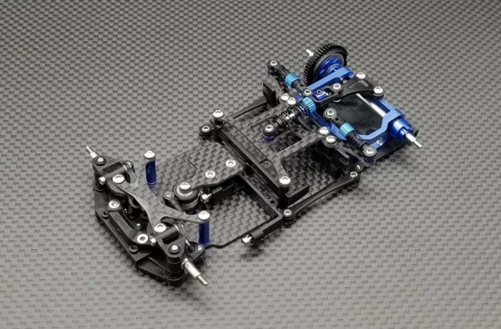 GLR-001-NEL-GL-Racing-Germany GLR 1/27 RWD Chassis - W/O RX , Servo, ESC