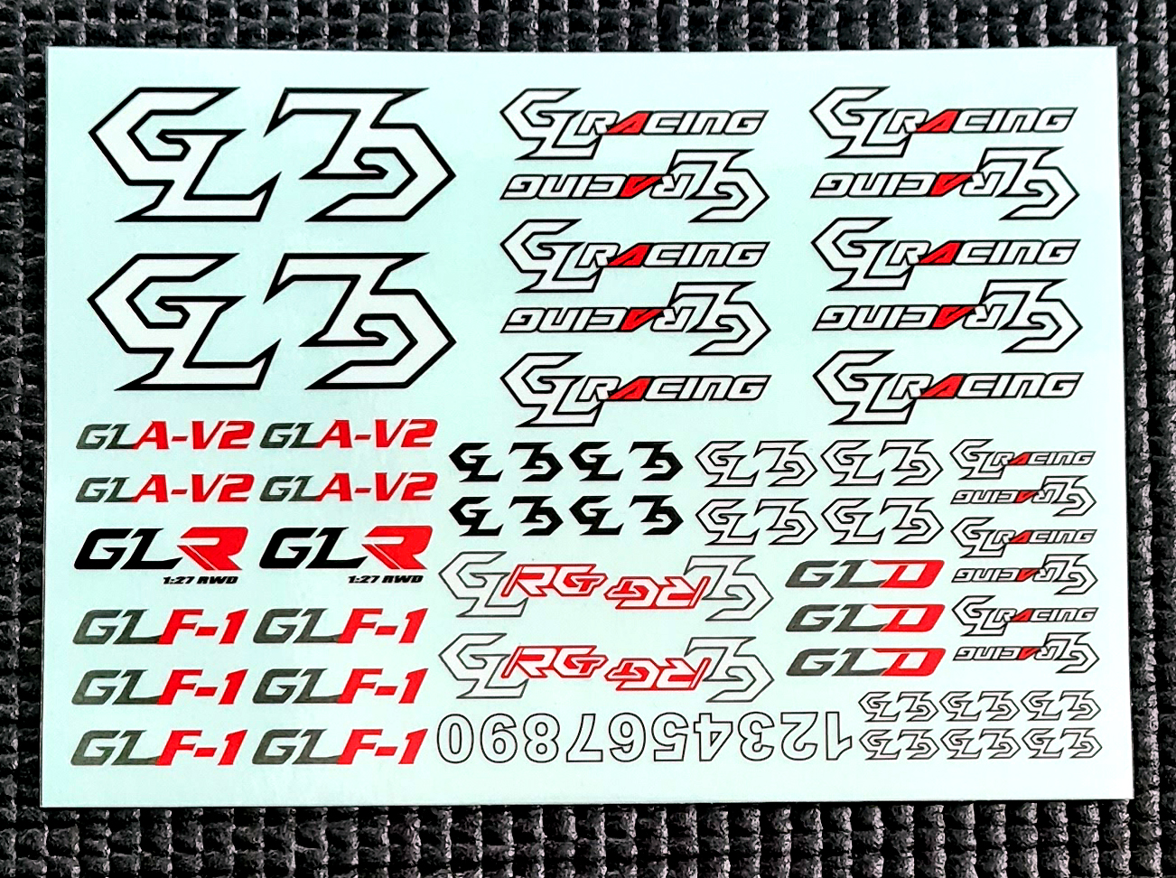GL-Racing | GL-Racin Sticker (145 x 105mm)