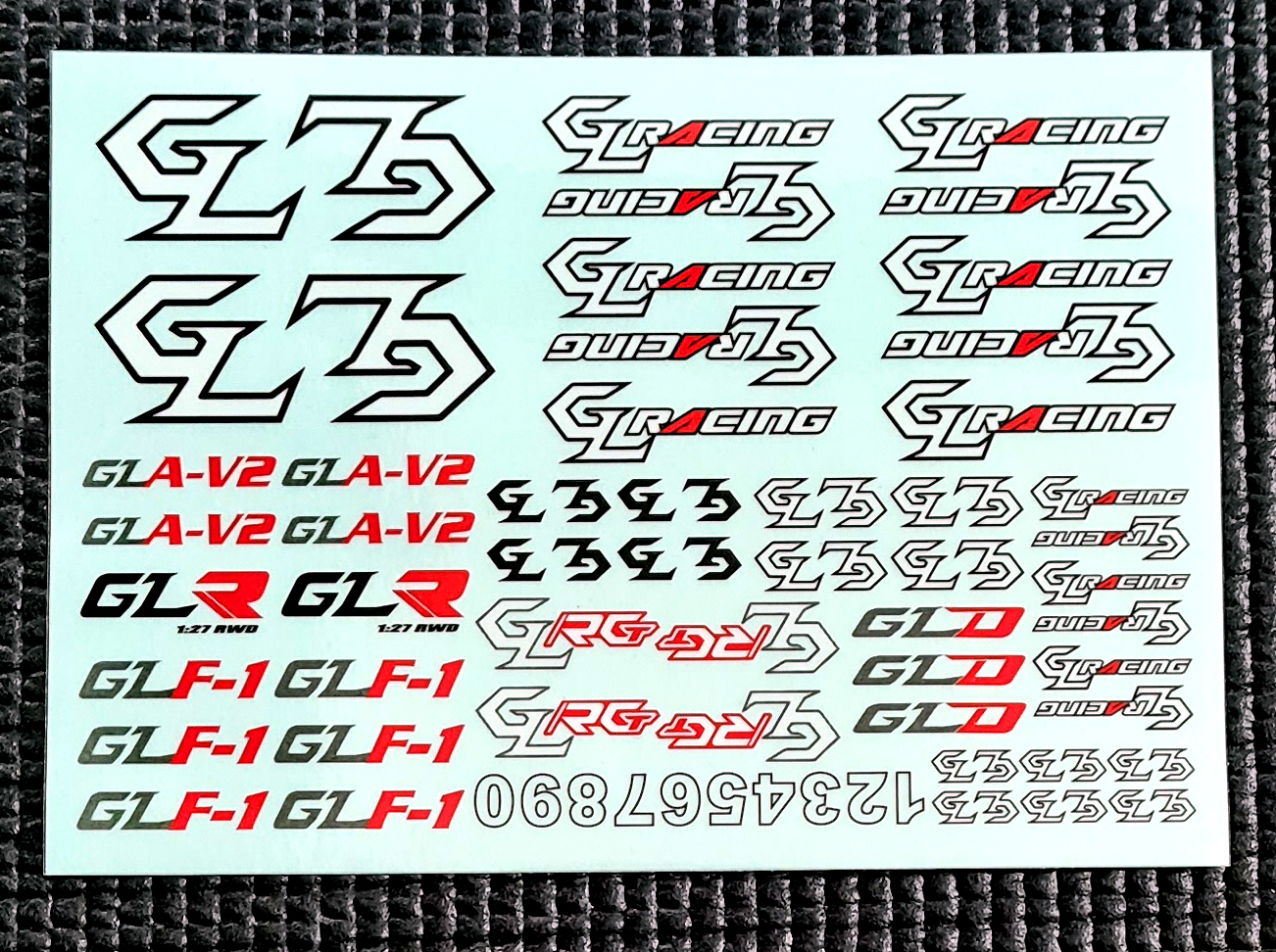 GL-Racing | GL-Racin Sticker (145 x 105mm)