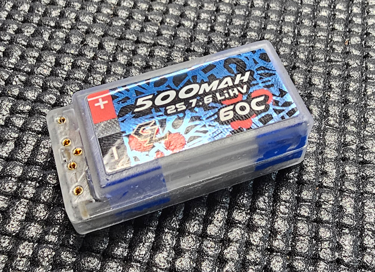 2S 500mAh LiHV hardcase battery for GL Giulia 2S 500mAh LiHV hardcase battery for GL Giulia