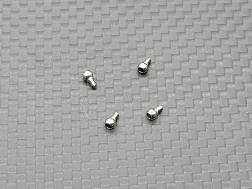 GL-Racing | GL-GT-S-026 | GLR-GT Ball Joint Head 2.5mm (4pcs) | GLR-GT Eratzteile