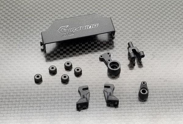 GL-Racing | GLA-V2-S005 | GLA S.Crank w/ body mount set [ GLA-V2 ] | Ersatzteile