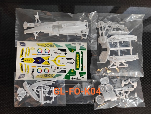GL-Formula One White Kit Set (K04) 