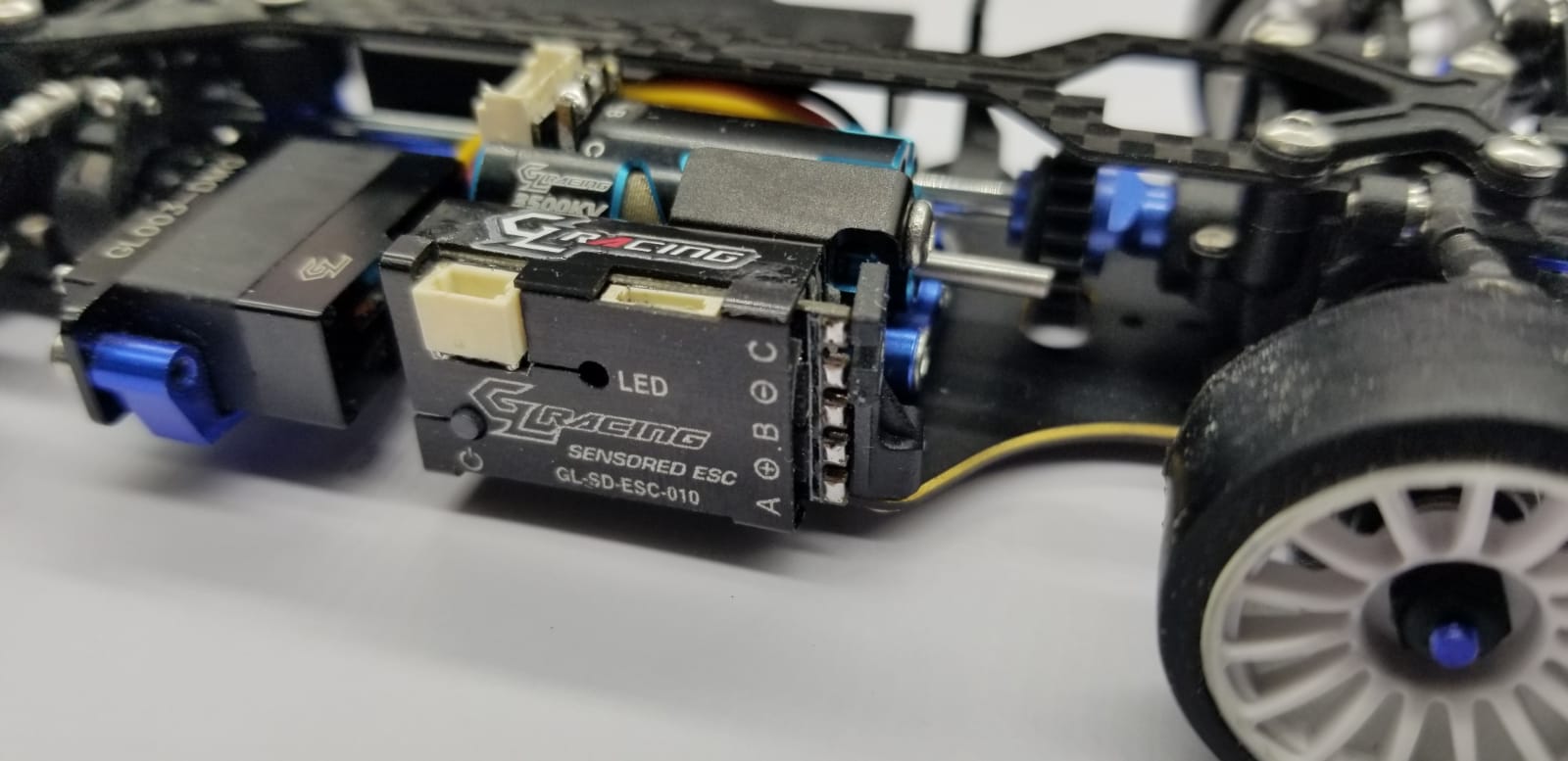 ESC Brushles Sensored GL-Racing with connector