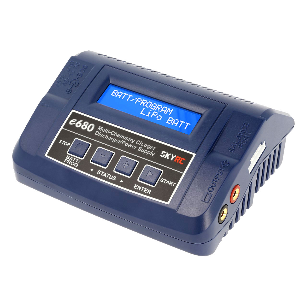 SkyRC e680 AC/DC Ladegerät LiPo 1-6s 10A 80W SkyRC e680 AC/DC Ladegerät LiPo 1-6s 10A 80W