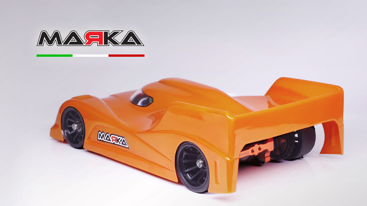 Marka Racing Mini-Z Lexan RK-AMR Pan Car Body- Light Weight (#MRK-8030L)
