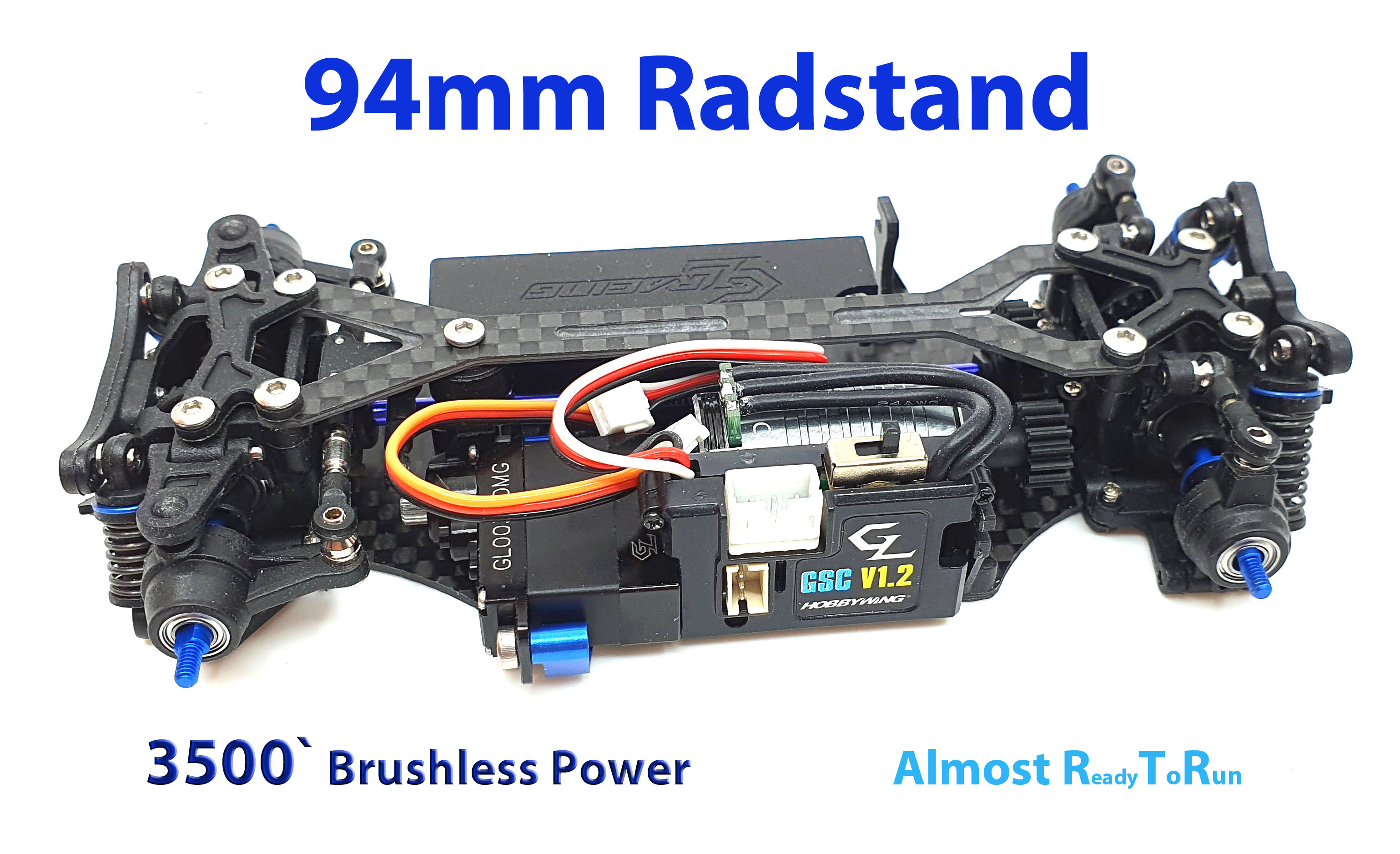 GLA-V2-1-94MM-RTR-3500_1ewnFhS4j18p1N GLA-V2.1 1/27 4WD Chassis (Almost Ready to Run) - 94MM-RTR-3500