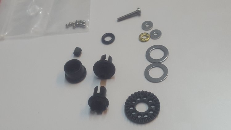 GL-Racing | GLA-011 | FRP Ball Differential Kit set (GLA / AWD) |  Ersatzteile
