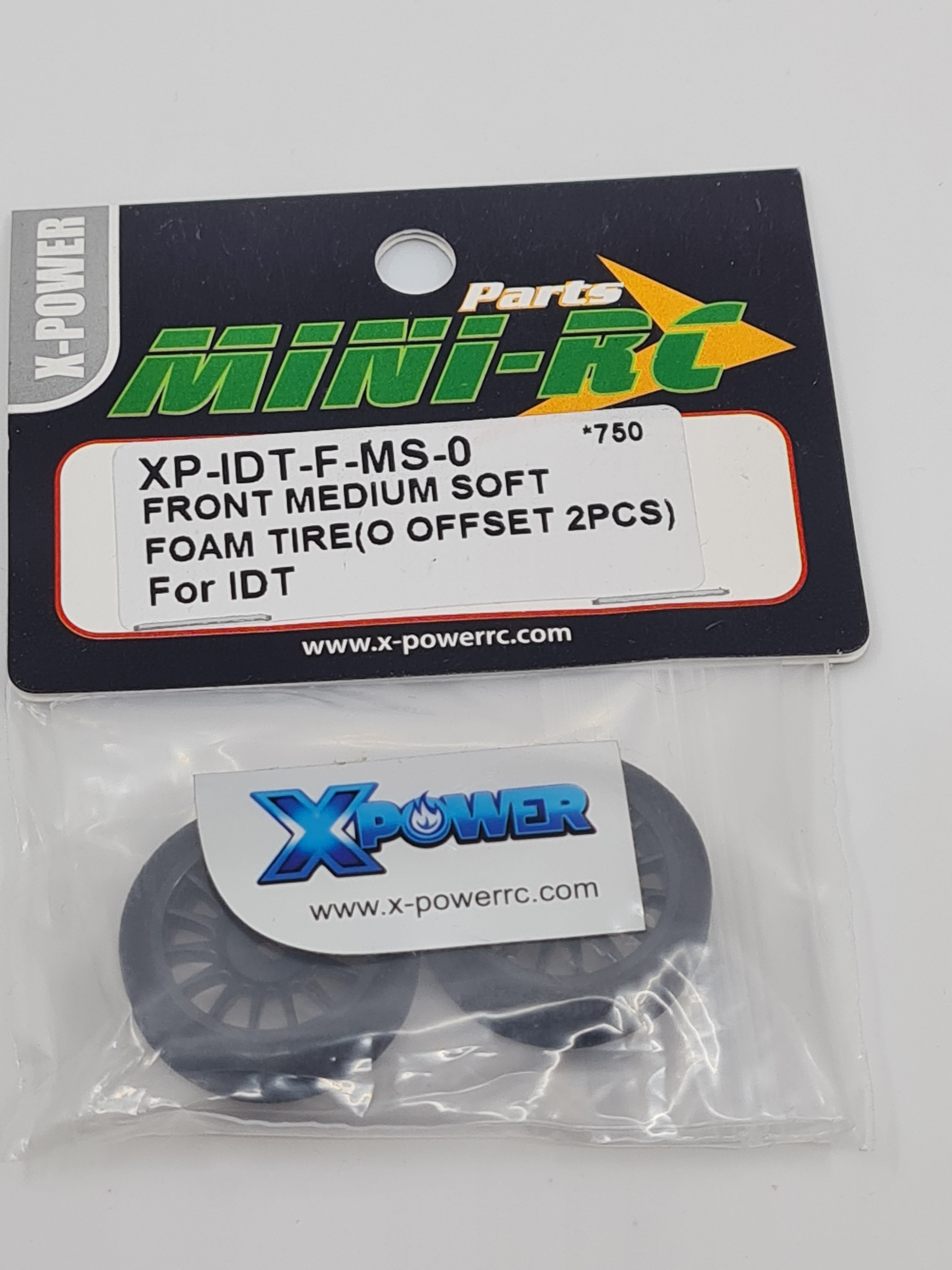 Kyosho | XP-IDT-F-MS-0 | Reifen Moosgummi Front Medium Soft X-Power IDT| Mini-z Reifen