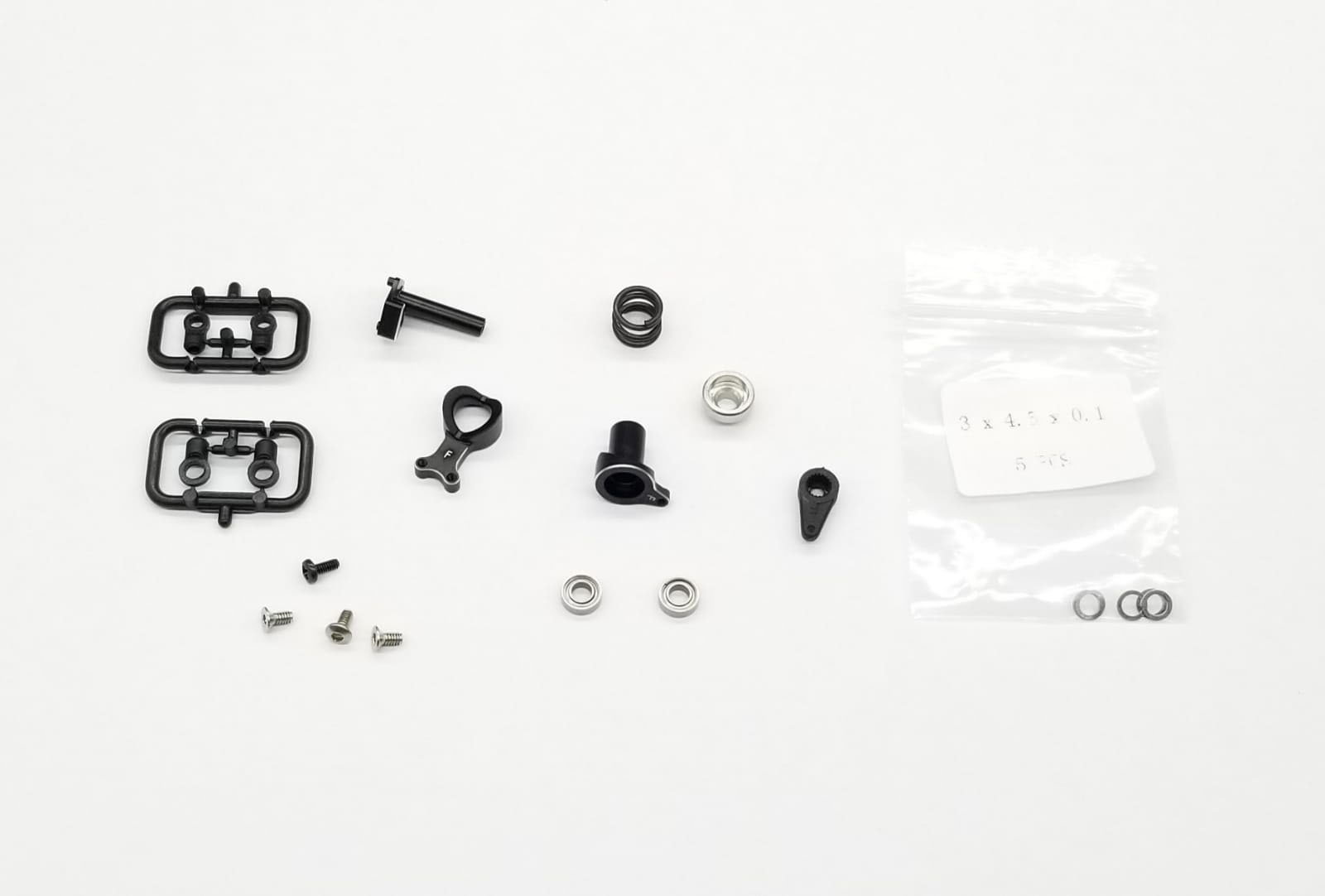 GLF-OP-017new GL-Racing | GLF-OP-017| GLF | GLF Aluminum Servo Saver Set| Tuning