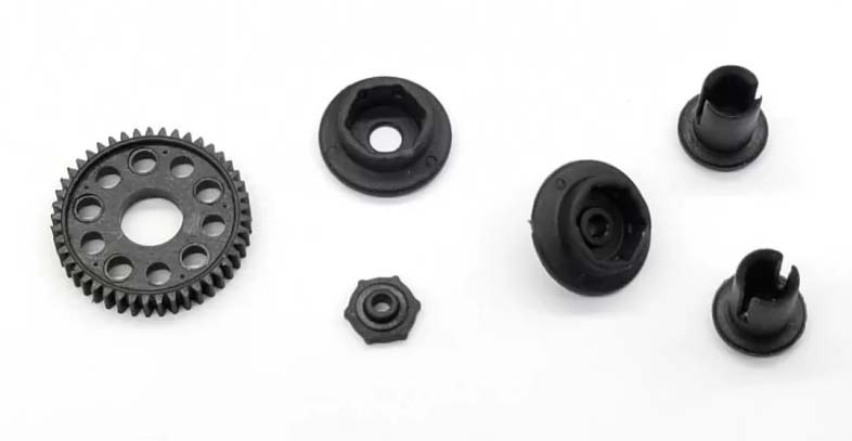 GL-Racing | GLD-S-009 | GLD ball differential housing set with spur gear (45T) | Drift