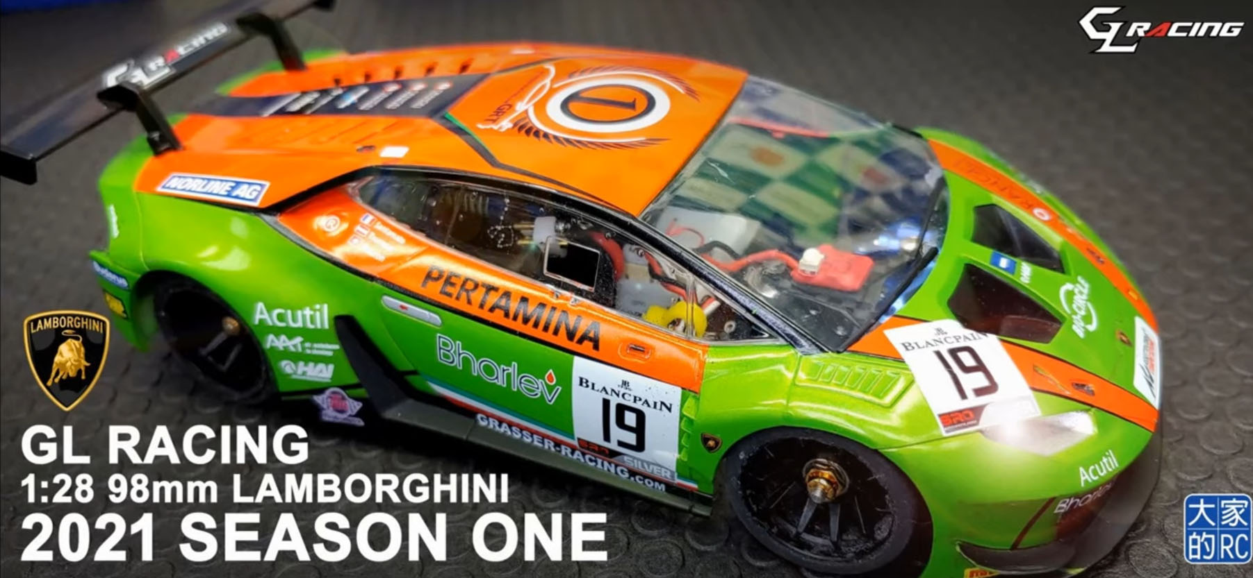 GL Lamborghini GT3 - Limited Edtion No. 001