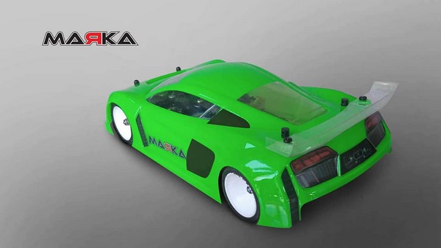 Marka Racing Mini-Z RK408 Racing Lexan Body Kit (98mm W/B) (#MRK-8021)