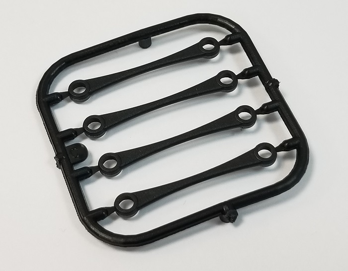 GL-Racing | GLR-S004 | GLR Side linkage (4pcs) |  Ersatzteile