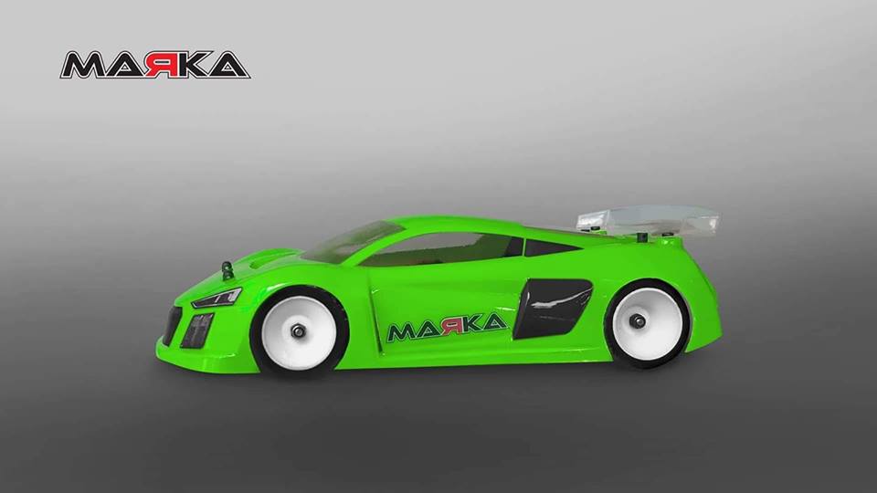 Lexan-Karosserie-MRK-8021 Marka Racing Mini-Z RK408 Racing Lexan Body Kit (98mm W/B) | #MRK-8021