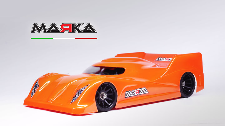 Lexan-Karosserie-MRK-8030 Marka Racing Mini-Z Lexan RK-AMR Pan Car Body | #MRK-8030