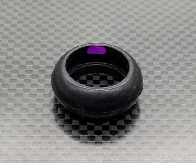GL-RIDER-009 GL-Racing | GL-RIDER-009 | GL-Rider Front Silicone Tire (Purple~Hard)