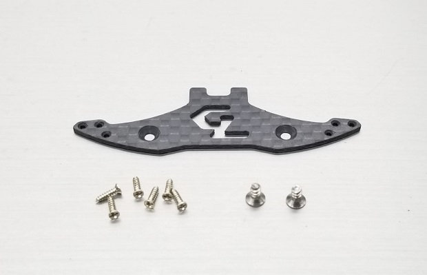 GL-Racing | GLA-035-OP1 | Carbon plate for lexan body bumper stand | Ersatzteile