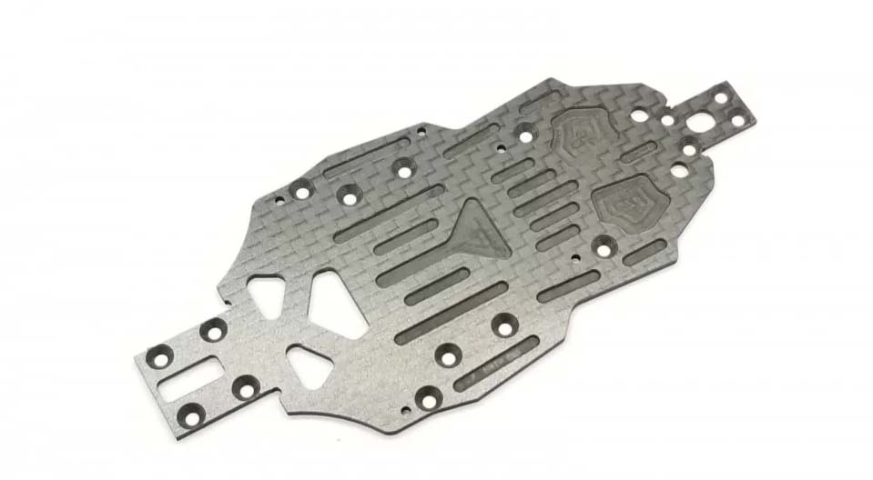 GL-Racing | GLD-S-008 | GLD carbon main chassis (94mm)