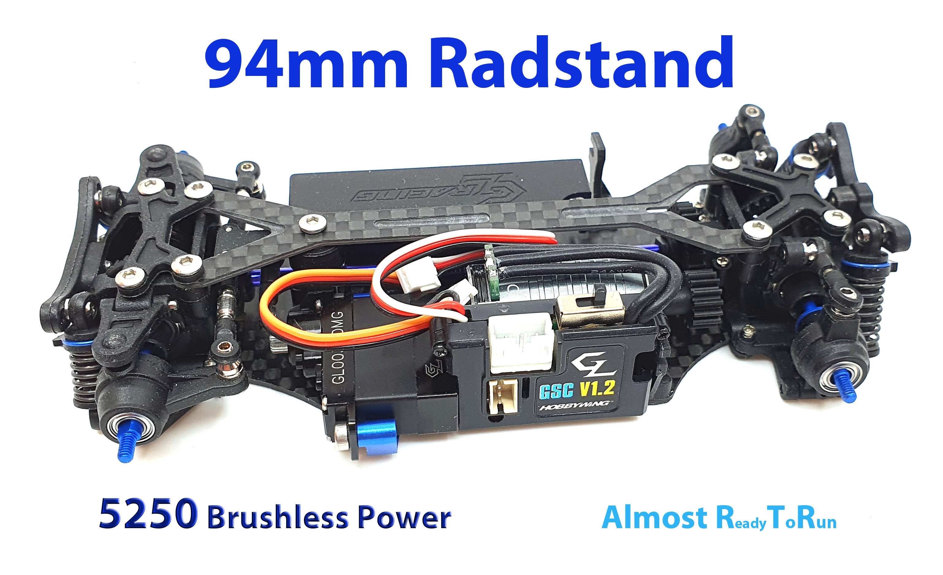 GL-Racing | GLA-V2.1-94MM-RTR-5250 | Chassis | GLA-V2 1/27 4WD Chassis[94MM]